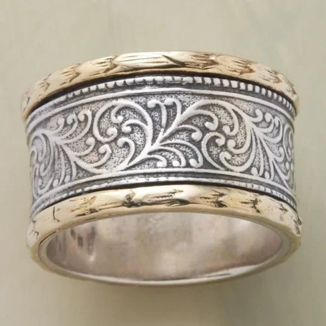 Anello Vintage in Oro e Argento