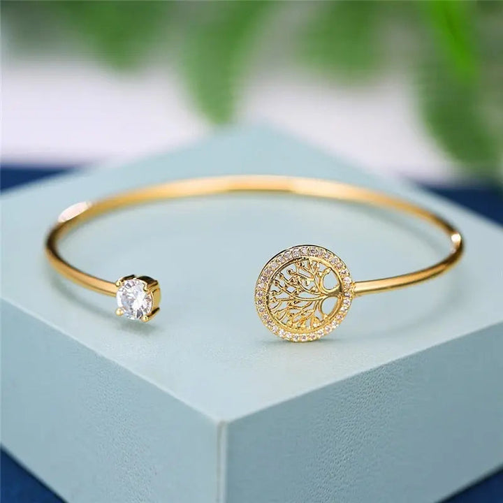 Bracciale Albero della Vita Senza Tempo Regolabile