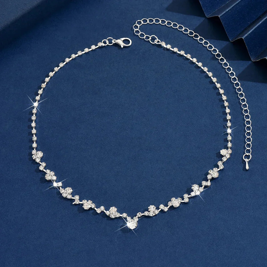 Collana Nuziale Elegante con Diamanti