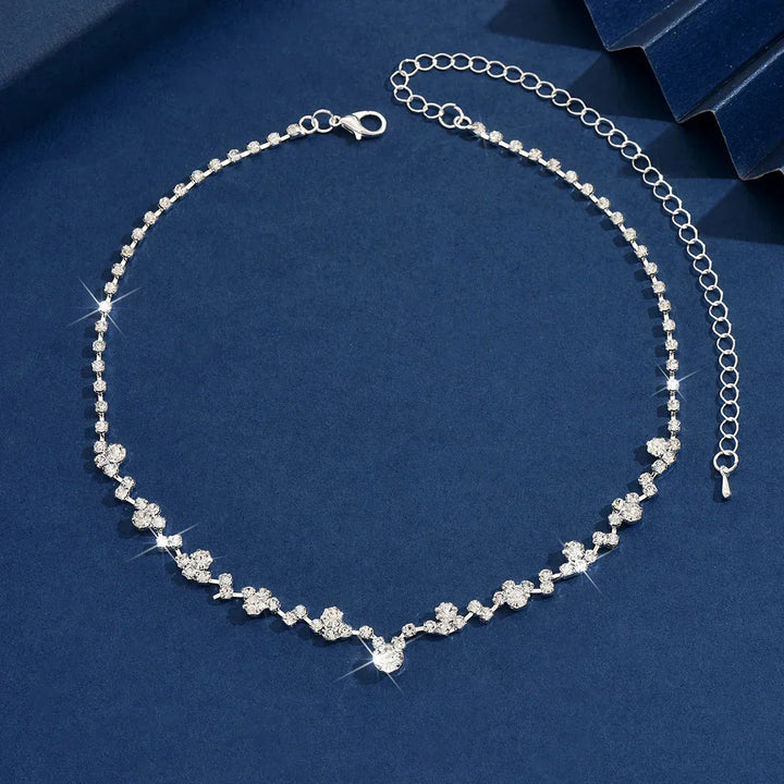 Collana Nuziale Elegante con Diamanti