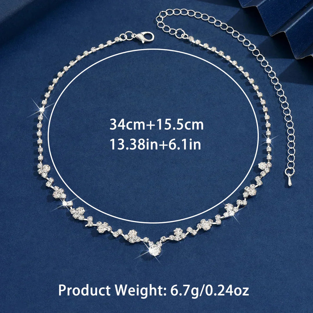 Collana Nuziale Elegante con Diamanti