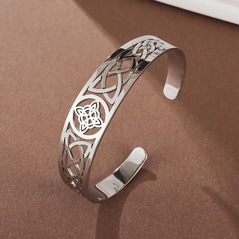 Bracciale rigido aperto argento