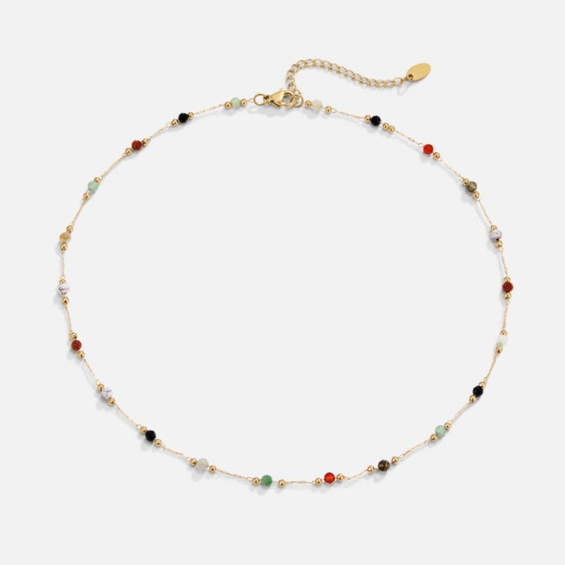 Collana Minimal con Pietra