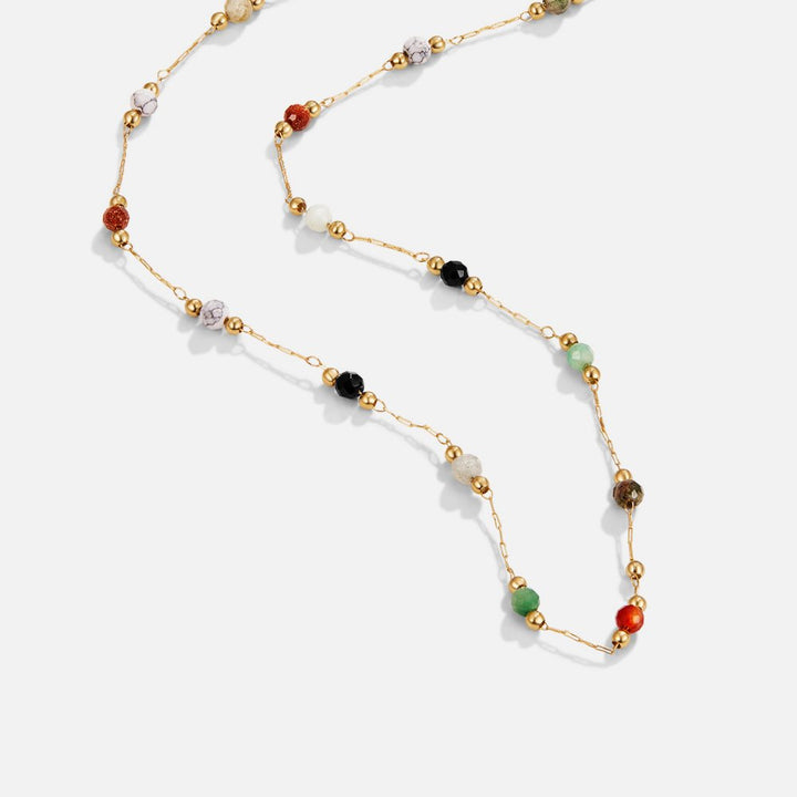 Collana Minimal con Pietra